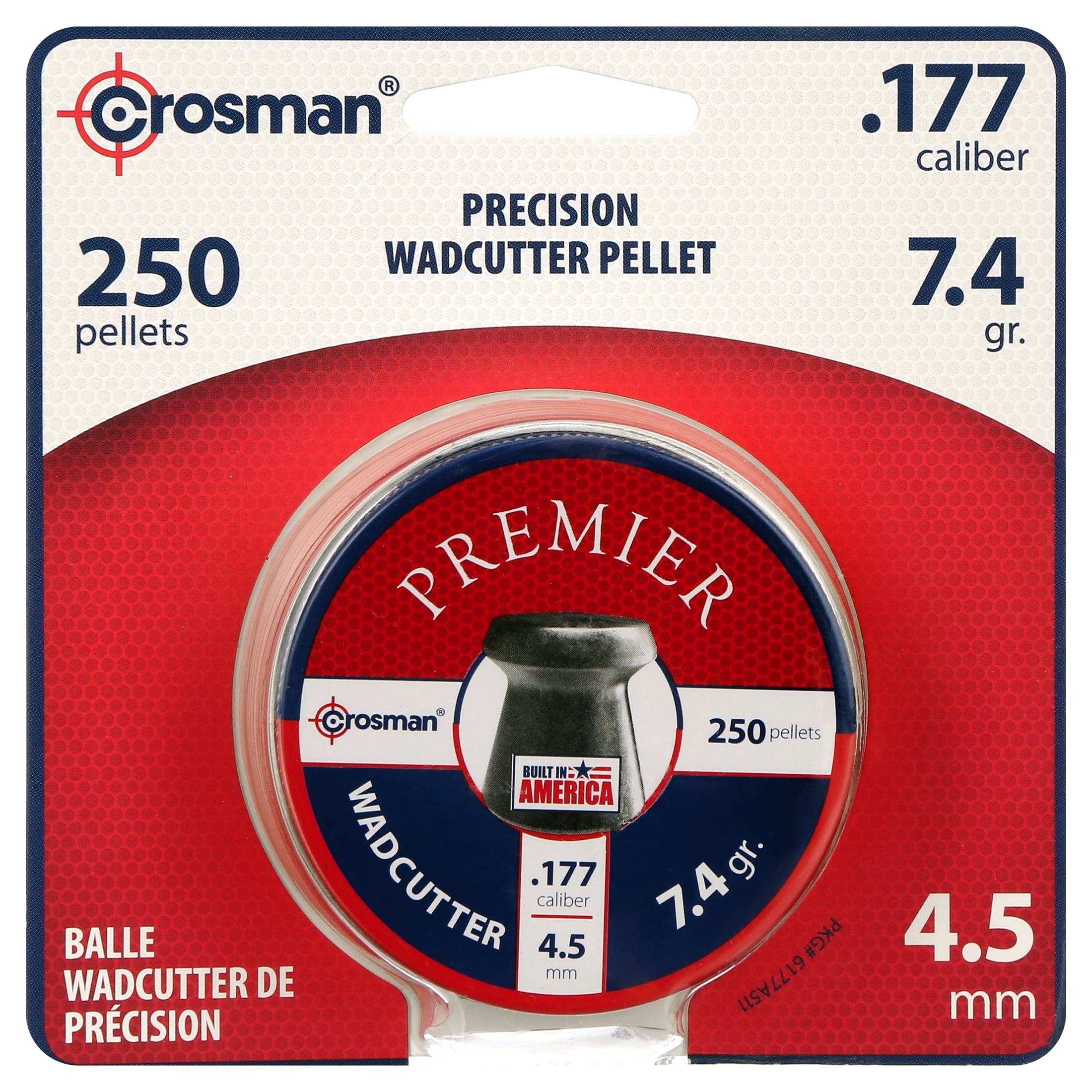 Crosman Match Wadcutter 177 caliber Pellets