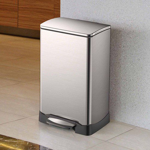 Household Essentials 40L Neo Cube Step Bin Soft Close - Walmart.com