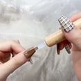 thumbnail image 4 of Cabezales de Reemplazo de Pincel de Umas, Pincel de Unas de Reemplazo Profesional 60 Pezas Con Caja de Almacenamiento de de Madera para Uso en el HOGAR, 4 of 7