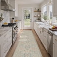 thumbnail image 2 of KUETH 2.5X10 Vintage Floral Runner Rug Machine Washable Rugs for Living Room, Non Slip Flat Pile Rug with Rubber Backing, Boho Rug for Entryway Hallway Kitchen and Corridor, 2 of 11