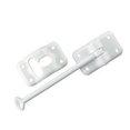 thumbnail image 2 of JR Door Catch 10454 Direct Replacement; T-Style; 6 Inch Length; Colonial White; Plastic; With Mounting Screws; Packaged, 2 of 3