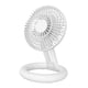 thumbnail image 4 of Ventilador de escritorio portátil Mini ventilador para escritorio plegable pequeño 3 velocidades Blanco, 4 of 9