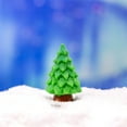 thumbnail image 6 of Mini Glitter Christmas Tree Figurines,Glow in The Dark Christmas Tree Decoration,Xmas Luminous Resin Tree Miniature for Holiday Diy Crafts Garden Micro Landscape Party Home Tabletop Decoration, 6 of 9