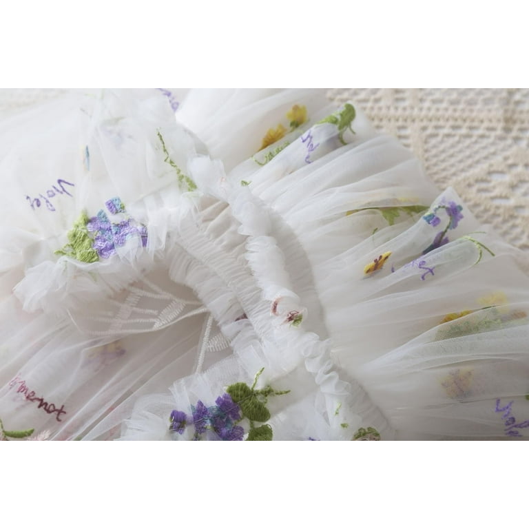 white birthday dress for baby Baby Girl Easter Dress White Puffy Butterfly Sequins Birthday Party Pr marryshe