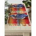 thumbnail image 2 of Spice Tonal Stripe With Fringe Placemat (Set of 6), 2 of 3