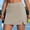 Beige, variant on Womens Tennis Skirt Mini Golf Skirts High Waisted Athletic Skorts Summer Workout A-line Skirts White M(M)