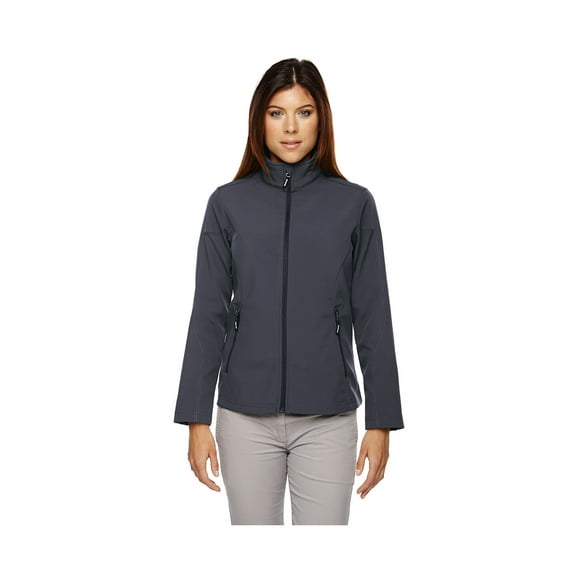 North End Ladies Cruise Two-Layer Fleece Bonded Shell Jacket, Style 78184