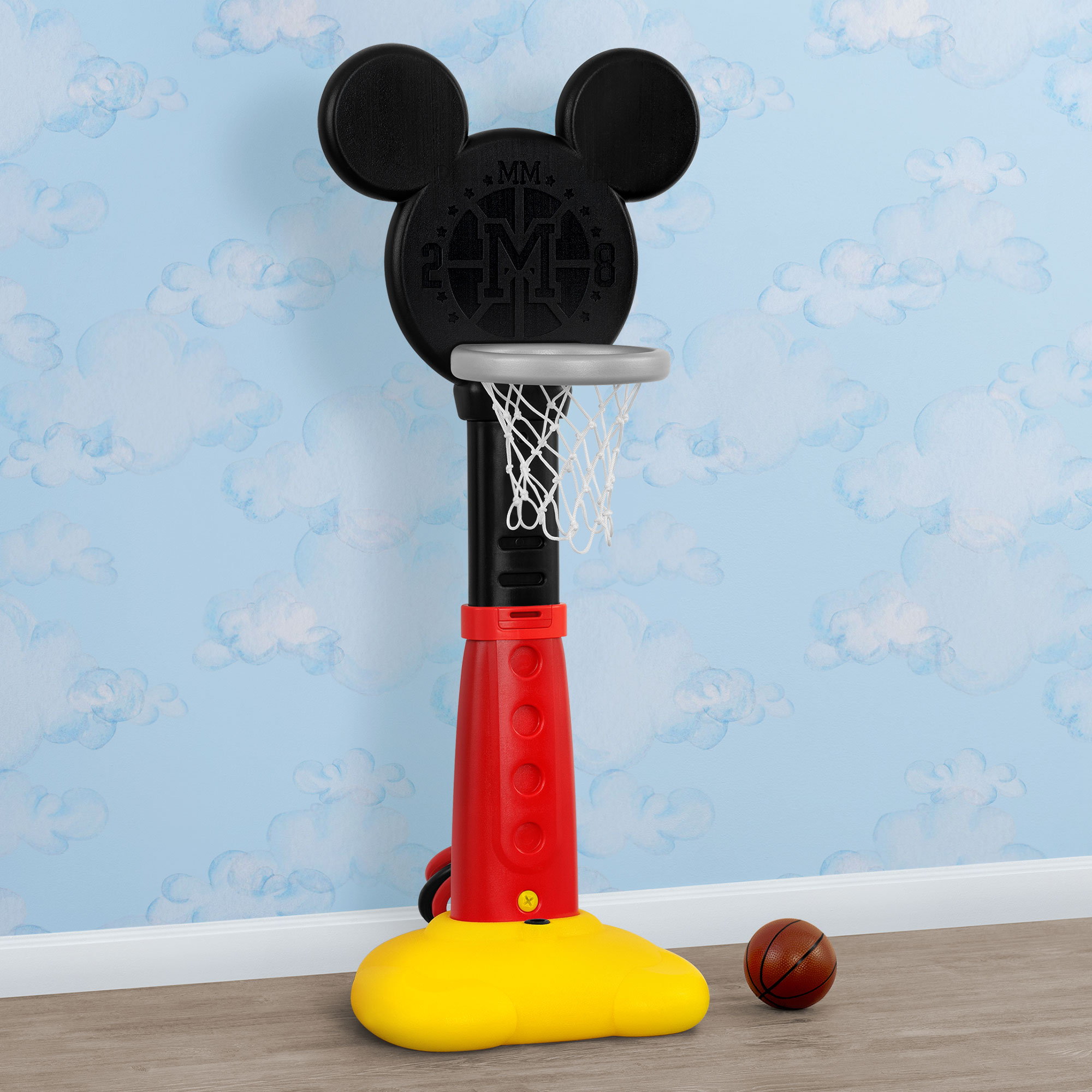 定価 送料無料 Disney Mickey Mouse Plastic Basketball Set by Delta 