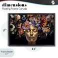 thumbnail image 5 of Stupell Industries Bohemian Black Floating Frame Canvas Art, 25 x 17, by Reinders, 5 of 9