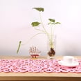 thumbnail image 1 of Nikou Mantel Runner - Forma de rectángulo Fieltro Mantel Runner Manteles Individuales Manteles Decoraciones for el hogar (Color : Rosado), 1 of 5