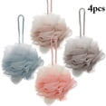 thumbnail image 2 of Shower Sponge Loofah Large  4PCS Bath Shower Loofah Body Washing Pouf Bath Puff, 2 of 10