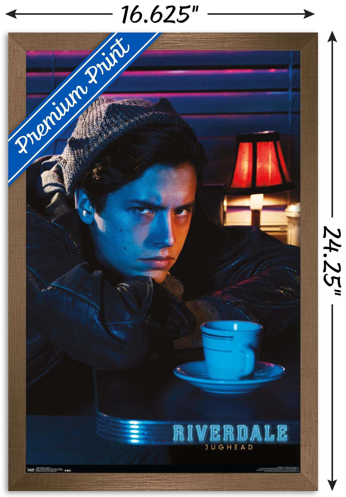 Riverdale - Jughead Wall Poster, 14.725" x 22.375", Framed