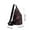 Red, variant on Chest Bag Mens New Fashion Messenger Bag Lightweight Outdoor Sports Leisure Couple Shoulder Bag Double Layer