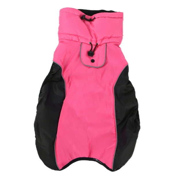 Chubasquero para perros, chaqueta impermeable ajustable reflectante transpirable para perros grandes