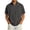 #175Black, variant on Men's Quarter Zip Short Sleeve Shirts Stand Collar Relaxed Fit Tops for Golf Daily Summer All-Match Outfits Black 4XL