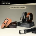 thumbnail image 4 of Men's Ratchet Belt Genuine Leather Mens Belt with Slide Ratchet Belts for men, 4 of 5
