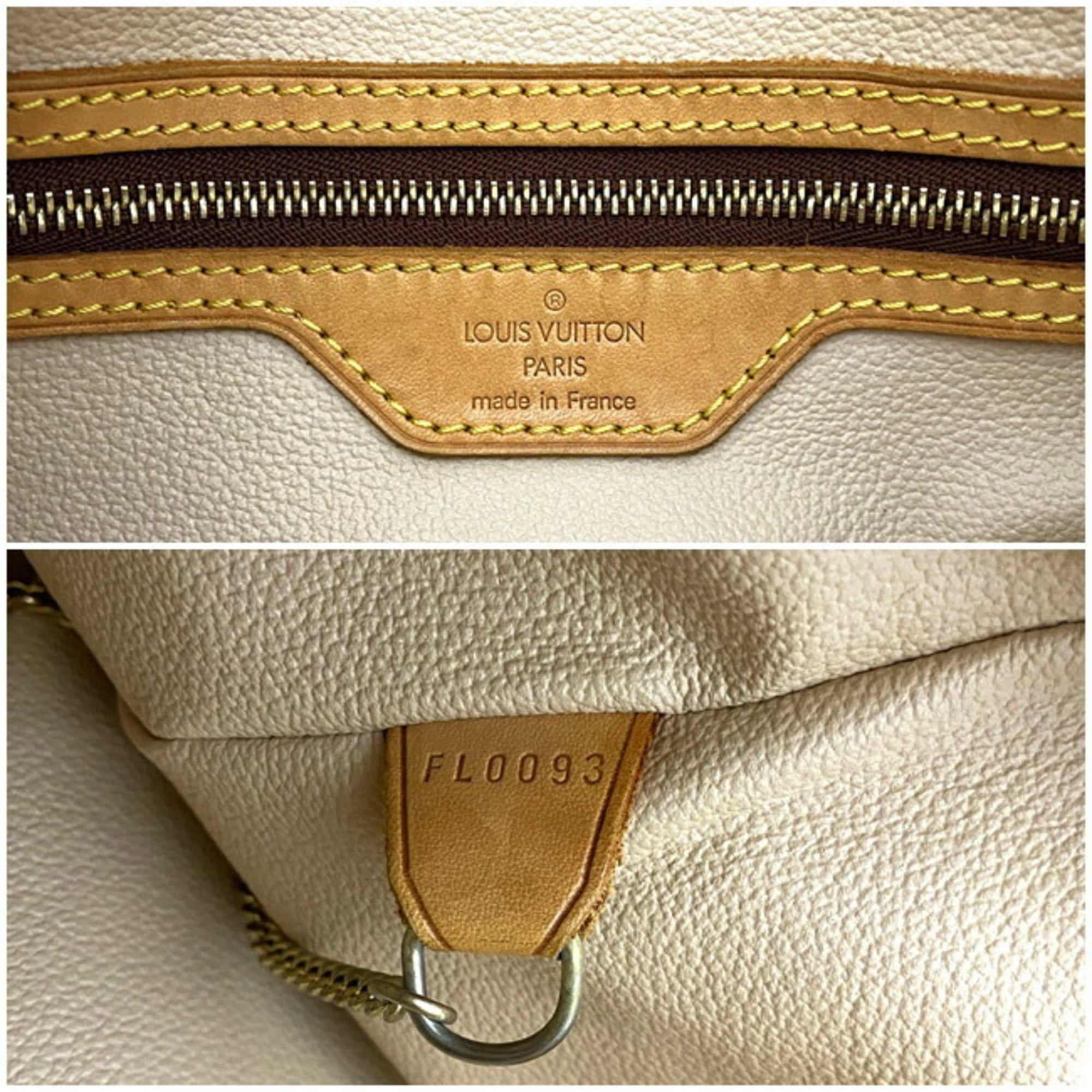Louis Vuitton Monogram Bucket GM M42236 Brown Cloth ref.999260