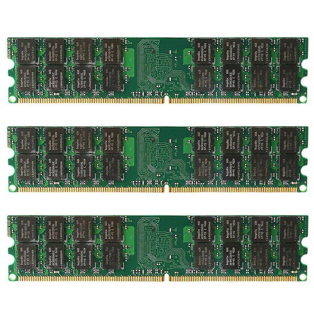 3x 4gb Ddr2 Memoria Ram 800mhz 1.8v 240pin Pc2 6400 Dual Chl Dimm 240 Pines para Amd