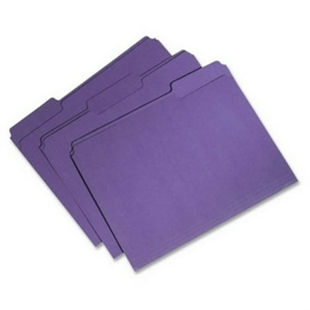 - Skilcraft File Folders,1/3 Top Tab,11 Pt.,3/4