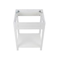 thumbnail image 5 of Vanity Cabinet (Sink not included), White, Wood, Hotel Bedroom Bathroom, Modern Contemporary HB34263, 5 of 9