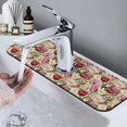 thumbnail image 7 of Sikiie Tulips Flowers Splash Guard for Sink Faucet-1 PC Super Absorbent Fast Drying Mat Sink Gadgets-Splash Guard for Kitchen, Sink Mat, 7 of 7
