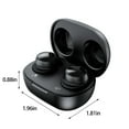 thumbnail image 3 of Bluetooth Earphone, Hwkond In-ear Wireless Bluetooth Headset Call Noise-canceling Ultra-long Standby Mini-style Sports Bluetooth Headset, Black, Up to 60% Off, 3 of 7