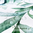 thumbnail image 3 of Green Plant Shower Curtain, Sage Green Eucalyptus Leaf Shower Curtain Sets with 12 Hooks, Spring Succulent Botanical Watercolor Waterproof Fabric Shower Curtains for Bathroom, 72x72, 3 of 6