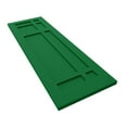 thumbnail image 6 of Ekena Millwork 12"W x 72"H True Fit PVC San Juan Capistrano Mission Style Fixed Mount Shutters, Viridian Green (Per Pair - Hardware Not Included), 6 of 9
