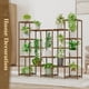 thumbnail image 5 of Soporte grande para plantas colgantes, estante alto para plantas y exteriores, 14 macetas grande para sala de estar, patio, balcón y jardín, 5 of 6