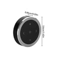 thumbnail image 2 of Yuarrent Control remoto de medios de coche ABS compatible con Bluetooth 5,0 reemplazo controlador de reproductor de música Selfie portátil Electrodomésticos Yuarrent HA075856-00, 2 of 6