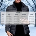 thumbnail image 4 of KICILVS Puffer Jacket Womens Lightweight Packable Quilted Coat Stand Collar Zip Up Down Jacket Warm Winter Outerwear, 4 of 7