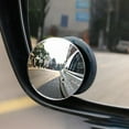 thumbnail image 3 of YSX Auto Rearview Mirror HD Borderless Small Circular Mirror Glass 360 Degree Adjustable Blind Spot Mirror (buy one get one free), 3 of 6