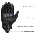 thumbnail image 4 of Guantes de moto Superbike G01 de piel con dedos completos para hombre, 4 of 7