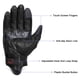 thumbnail image 4 of Guantes de moto Superbike G01 de piel con dedos completos para hombre, 4 of 7
