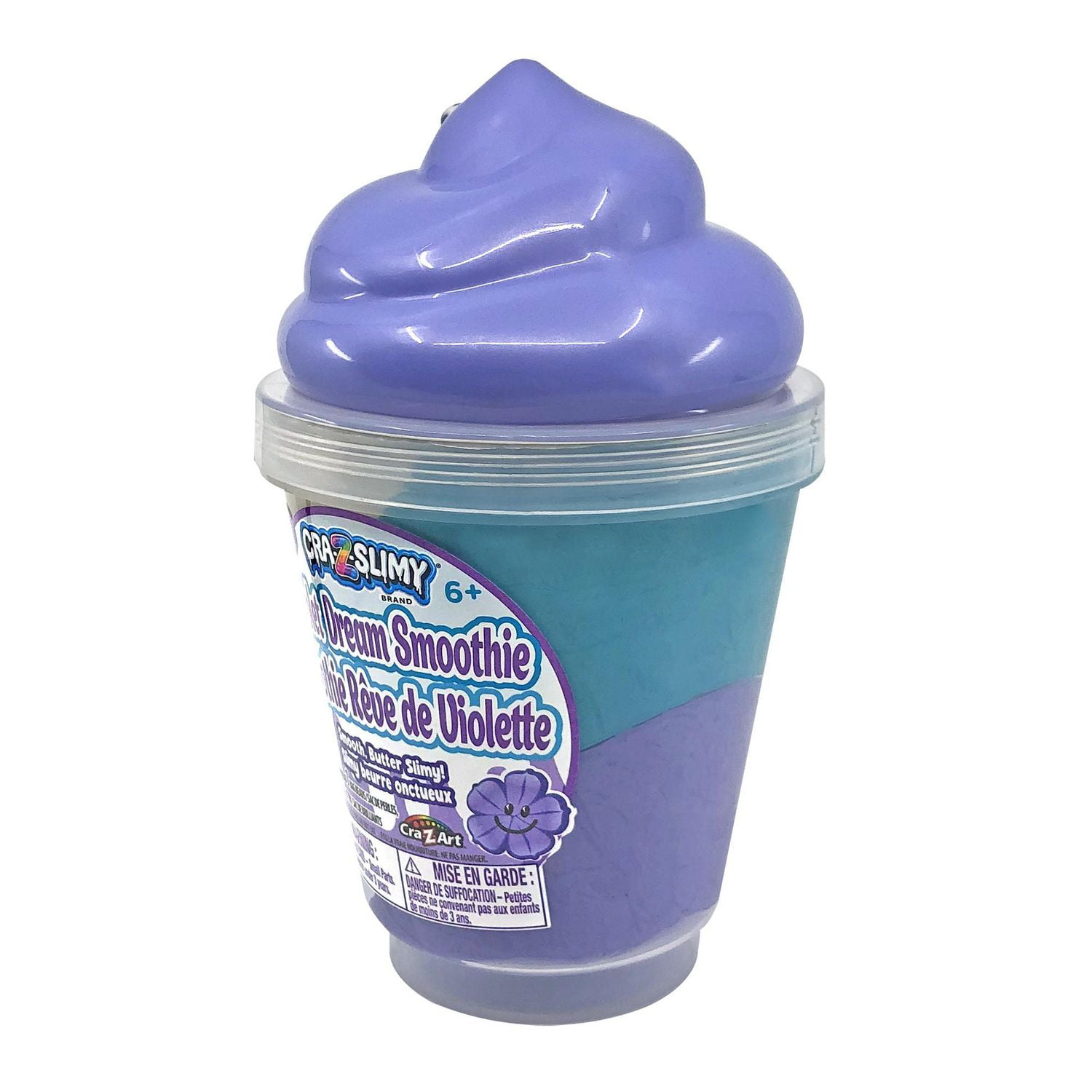 Cra-Z-Slimy Smoothie: Violet Dream Smoothie Slime, Ages 6+