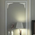 thumbnail image 1 of Fiudx Adhesivo de Pared con Espejo Moderno, Acrílico Diy, Diseño Extraíble, Detalles Dorados, Fácil de Instalar, Elegante Decoración para El Hogar, Sala de Estar, Dormitorio, Oficina, Juego de 30 Cm., 1 of 3