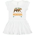 thumbnail image 3 of Inktastic Montana Vacation Bear Silhouette Girls Toddler Dress, 3 of 5