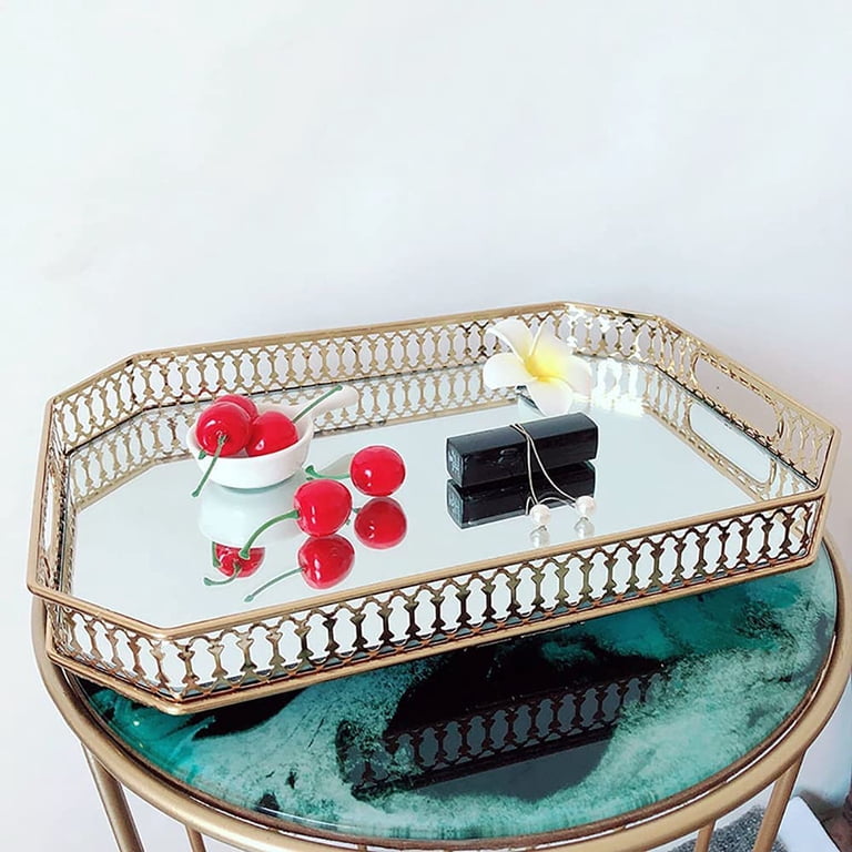 slim fit dress slacks Decorative Tray, Gold Metal Handle with Genuine Marble, Handmade Vanit –  Ingle Home main image 1