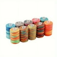 thumbnail image 4 of CUITING 10pcs 10-Pack Rainbow Polyester Sewing Thread  1000 Yards  Hand & Machine Quilting  Dyed for Needlework, 4 of 6