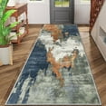 thumbnail image 2 of Hallway Runner Rug 2'x6' Washable Area Rugs Non Slip Laundry Rug Runner Floor Carpet Runners for Hallways Entryway Laundry Room Kitchen, 2 of 11