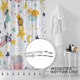 thumbnail image 4 of Cute Animal Shower Curtain for Bathroom,Children''s Playground Shower Curtains Set with 12 Hooks,Kids Bath Curtain 72x72in,Waterproof Fabric, 4 of 6