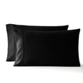 thumbnail image 2 of (2 pack) Serta So Soft Black Pillowcases, King (2 Count), 2 of 6