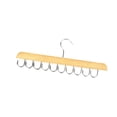 thumbnail image 4 of Percha para sujetador de almacenamiento para mujer, colgador de cinturón, funda resistente para cinturón de corbata para bufandas, suministros para Gancho Marrón 20, 4 of 9
