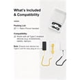 thumbnail image 4 of Retro Handset for iPhone,  Upgrade Type-C HD Calling Landline Handle Vintage Retro Microphone Telephone, Cell Phone Microphone for Cell Mobile Video Conference Call Meeting, 4 of 7