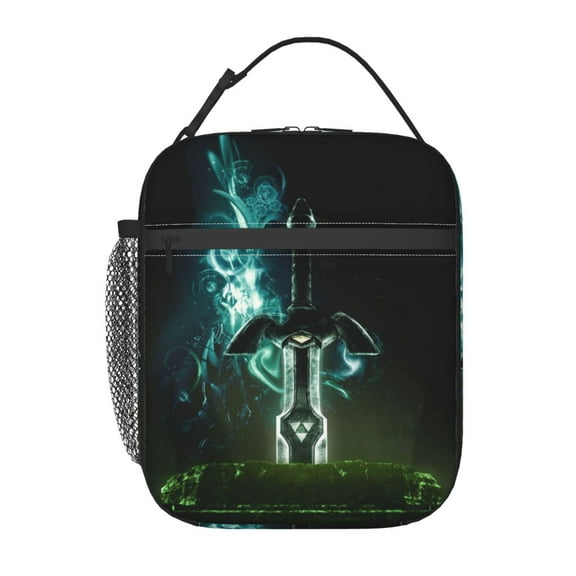 Insulated Lunch Box The Legend Of Zelda Reusable Lunch Tote Bag Lunch For Office Work Picnic Travel Zipper Lunch Bag
