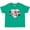 Kelly Green, variant on Paris Pink Heart Eiffel Tower with Flowers Boys or Girls Baby T-Shirt