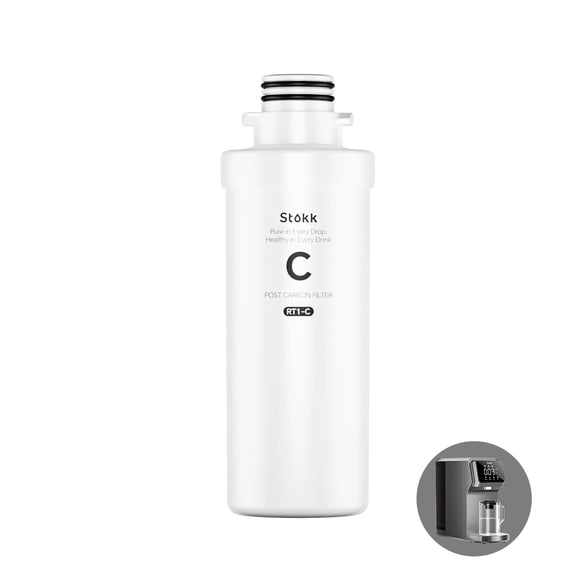 Filtro de Agua Stokk RT1-C para T1 de Encimera, 6-12 Meses