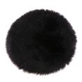 thumbnail image 1 of POINTERTECK Round Seat Cushion Pad  Artificial Floor Area Rug  home Decoration - Gray 30cm, 1 of 8