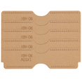 thumbnail image 1 of Leather Acrylic Template, Acrylic Template, Avoiding Waste Easy to Operate Not Easily Slip for Leather Cutting Draw Lines Hobbyists Beginners Professionals, 1 of 7