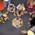 thumbnail image 3 of Wooden Chinese Checkers Family Game Set, 3 of 4